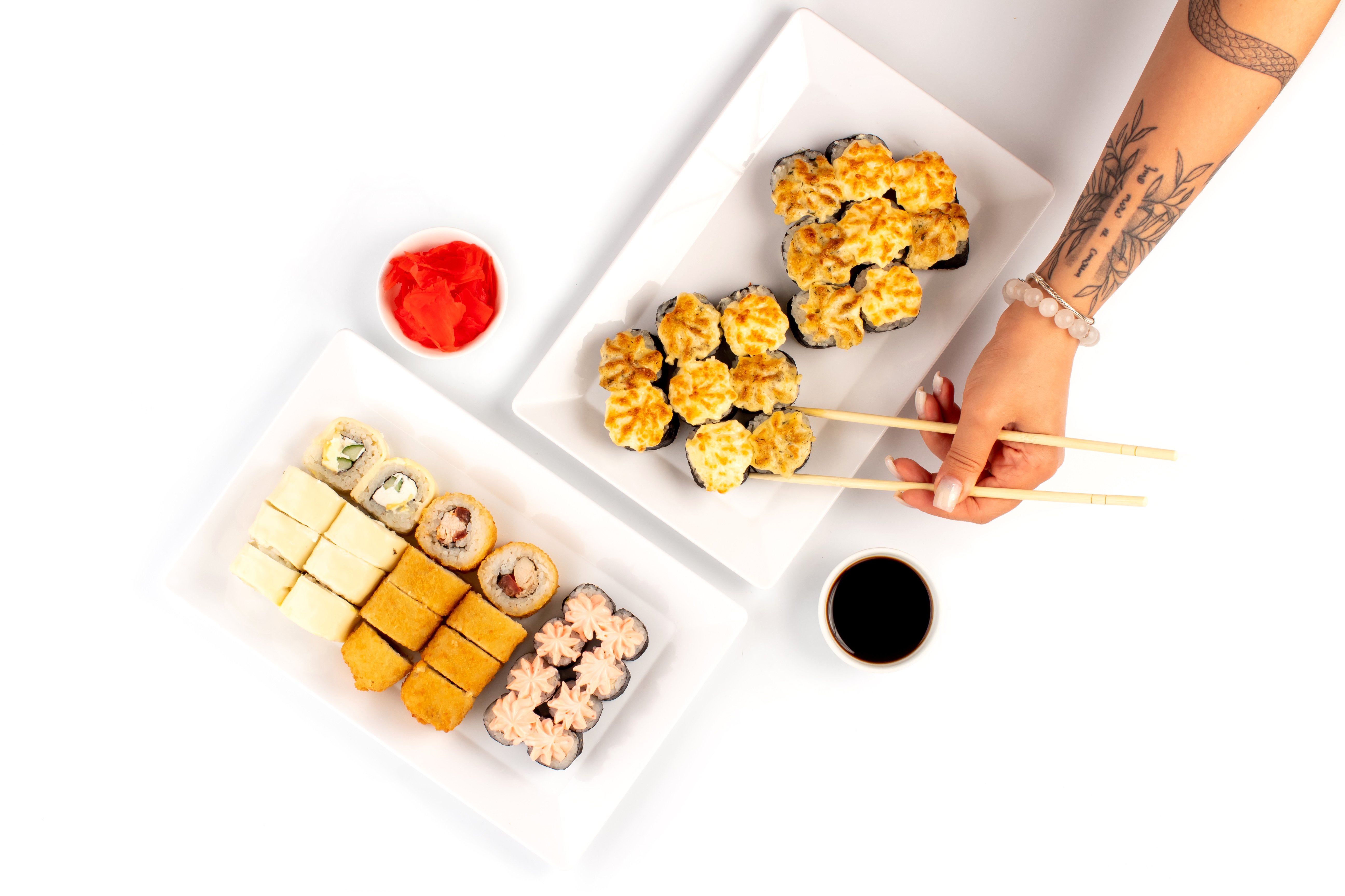 Заказать суши и роллы в воткинске на (119) фото